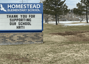 HRTI sponsors Homestead Elementary School's Parent-Teacher Organization every year.